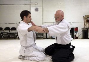 Aikido sitting technique