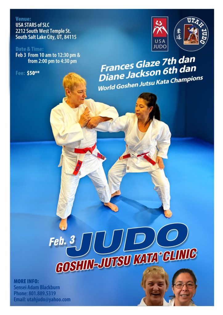 Judo clinic flyer